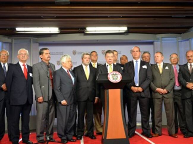 La institucionalidad cafetera no apoya el paro, afirmó el Presidente Juan Manuel Santos. Foto: Presidencia.