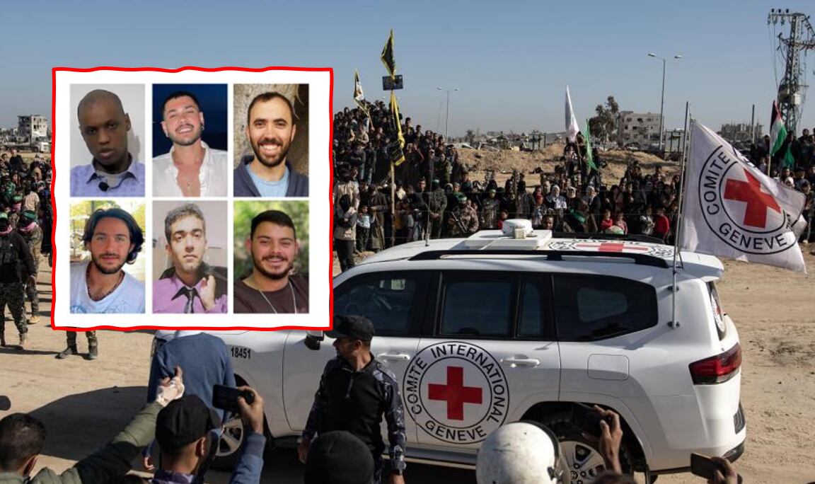 Hamás liberará seis rehenes israelíes el sábado. Cortesía: