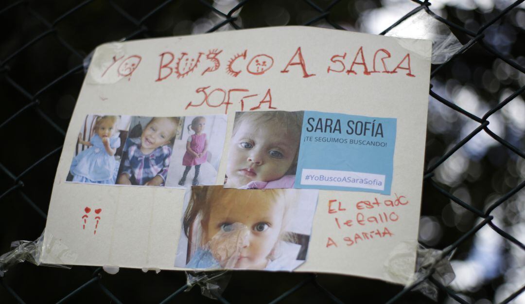 La Fiscalía llamó a juicio a la mamá y al padrastro de la niña Sara Sofía, desaparecida hace seis meses
