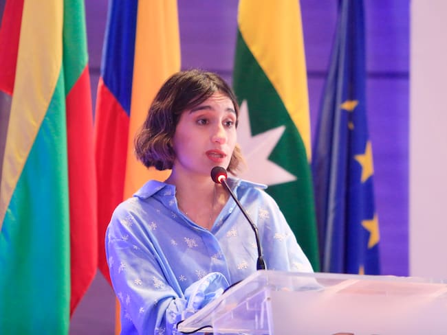 Canciller Laura Sarabia habla en La W