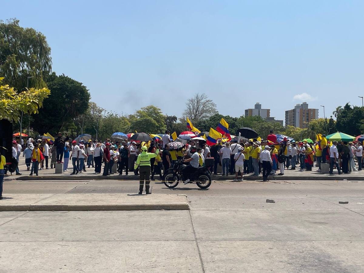 Barranquilla se sumó a marcha contra políticas del Gobierno Nacional