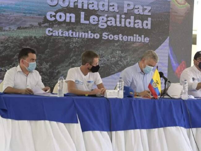 Ivan Duque en Sardinata