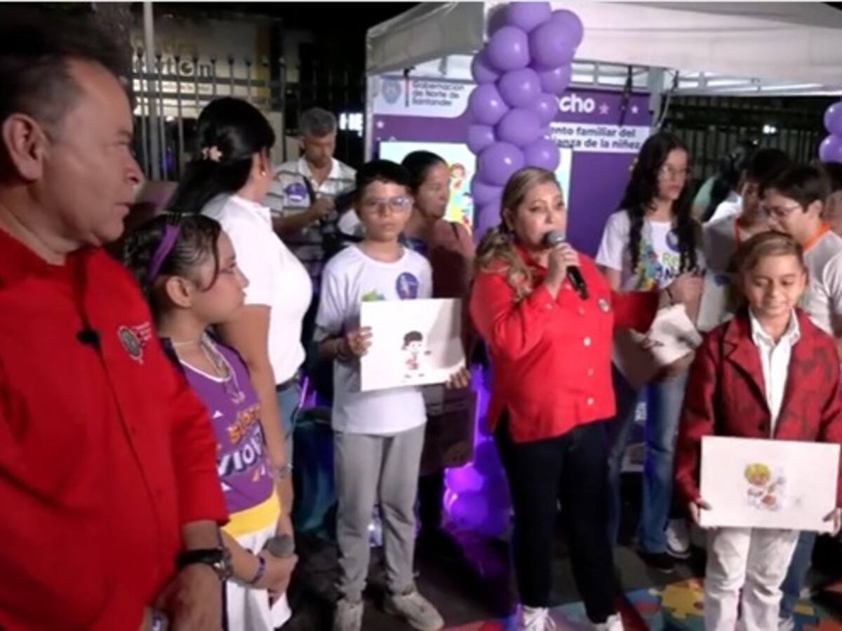 Gobernación de Norte de Santander expuso su trabajo en beneficio de niños y adolescentes