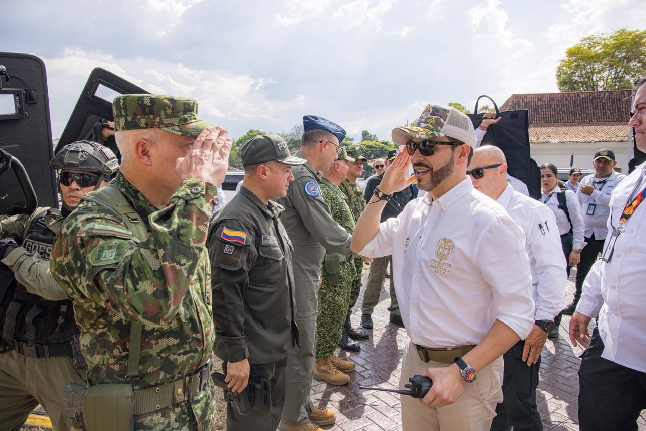 Consejo de seguridad en Cali / Fotografía: Joel González - Presidencia de la República