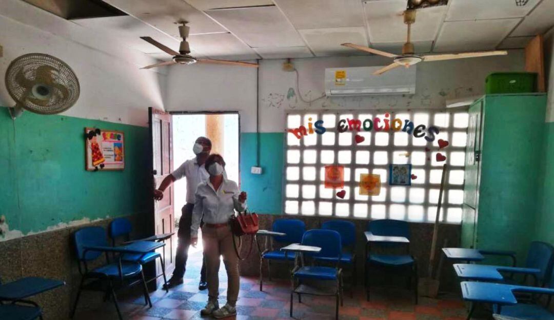 Personera denuncia pésimo estado de colegios en corregimientos de Cartagena