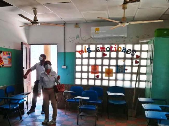 Personera denuncia pésimo estado de colegios en corregimientos de Cartagena