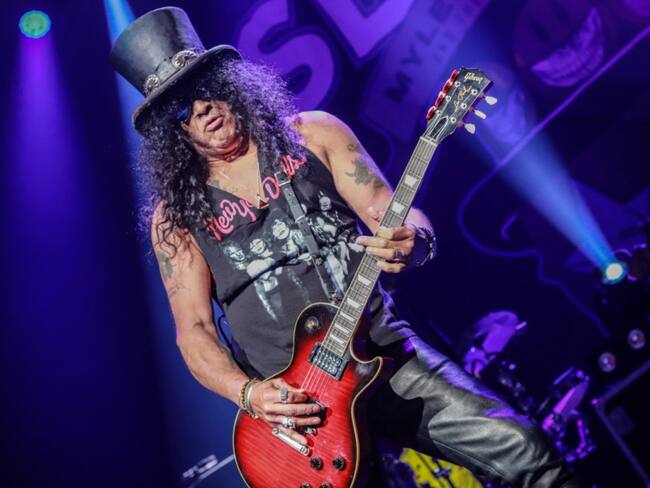 Colombia fue el país encargado de abrir la gira ‘Living the dream tour’ en Sudamérica, en el que el icónico guitarrista ‘Slash’ se presentó junto a ‘Myles Kennedy and the Conspirators’ en el Movistar Arena de Bogotá en la noche de este domingo 5 de mayo