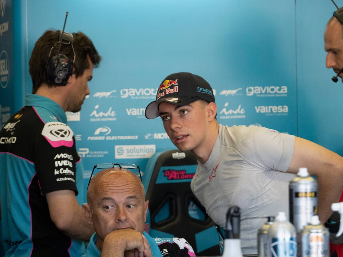 Inesperada posición en la que saldrá David Alonso en el GP de Chequia del Moto2: así le fue