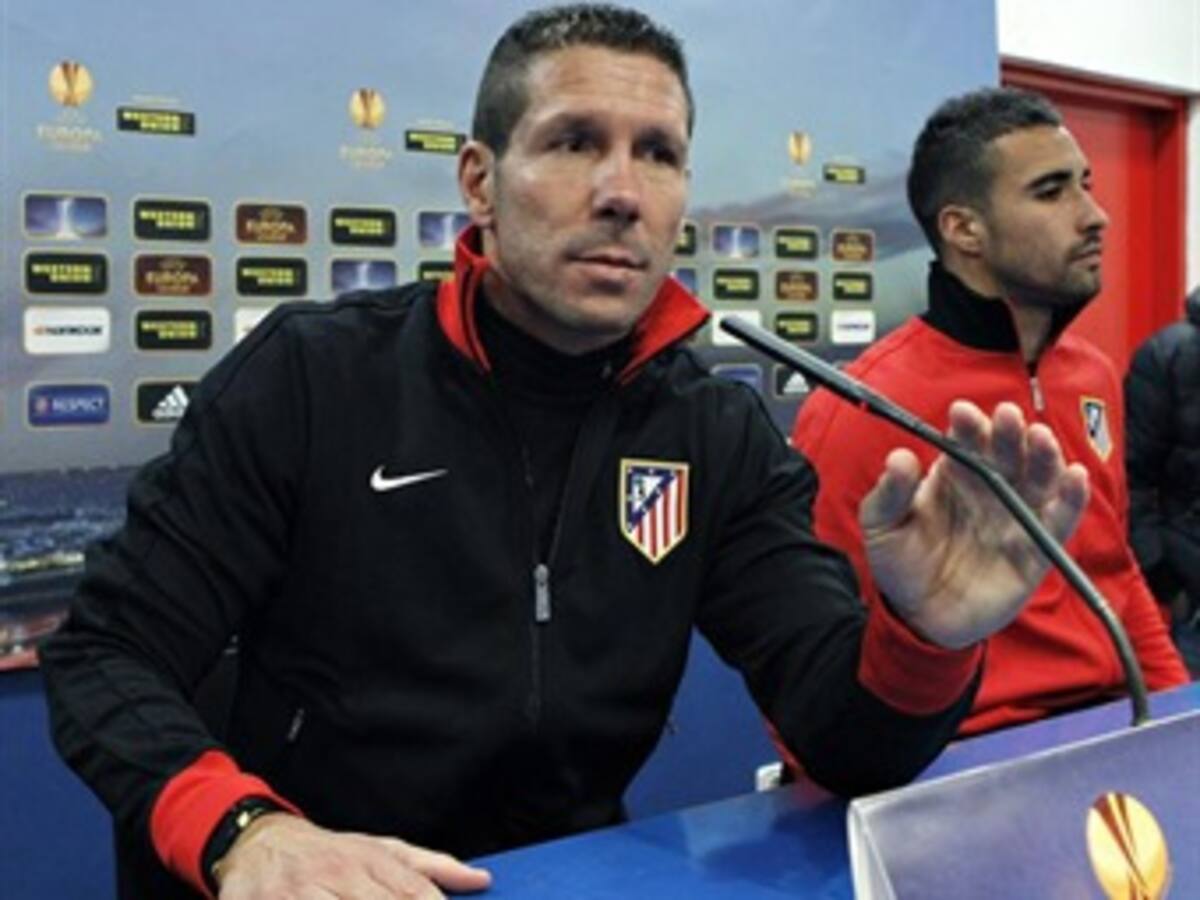 Simeone: 'Falcao está feliz con nosotros en el Atlético'