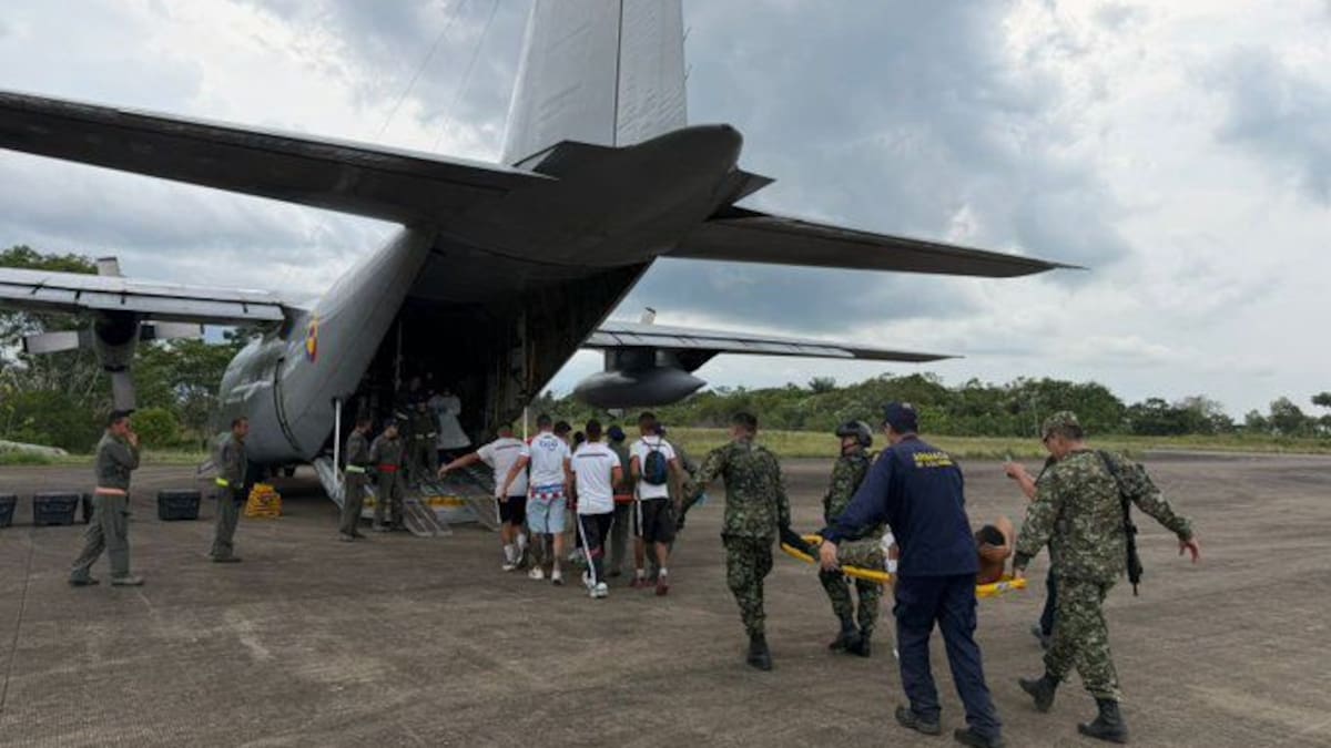 Fuerzas Militares despliegan 7 aeronaves para atender emergencia por accidente aéreo en Putumayo