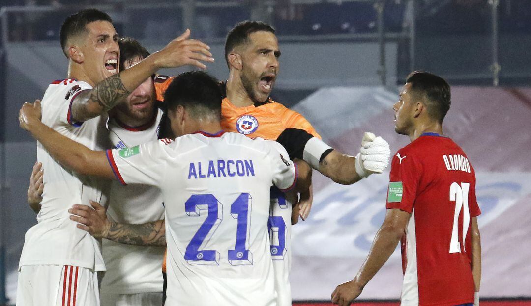 Paraguay 0 - 1 Chile en 2021