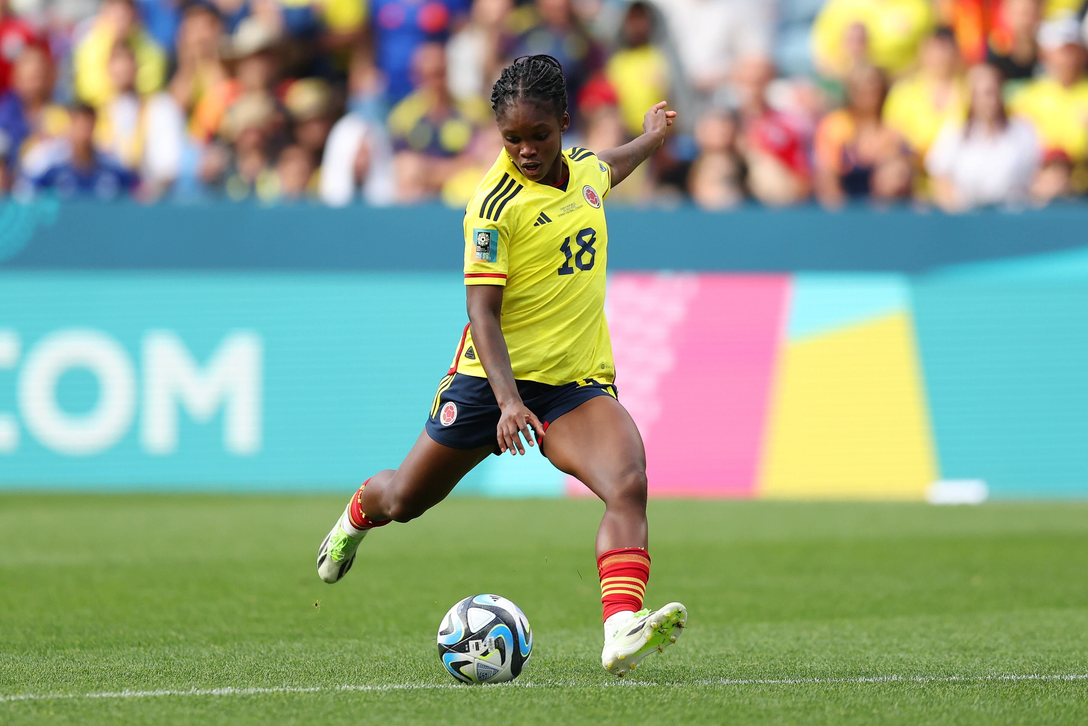 Linda Caicedo en el Mundial Femenino 2023 (Photo by Mark Metcalfe - FIFA/FIFA via Getty Images)