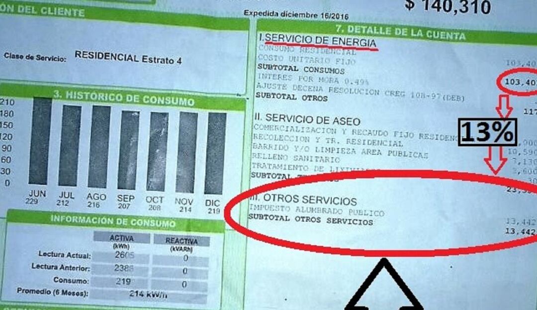 Recibo de luz