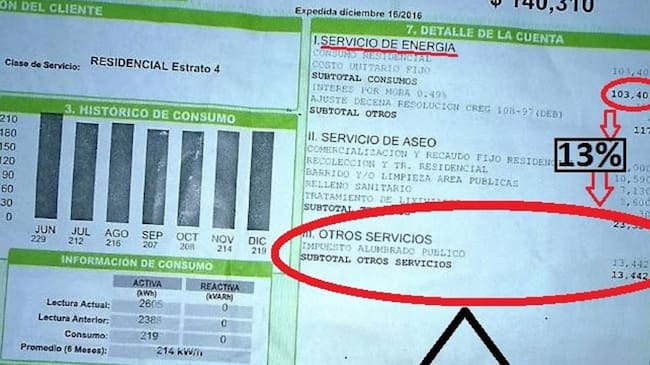 Recibo de luz