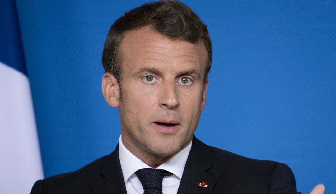 Emmanuel Macron, presidente de Francia