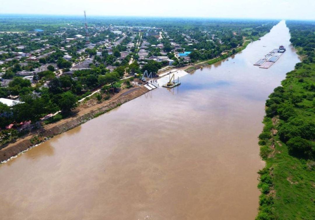 Canal del Dique. Crédito: Caracol Radio.