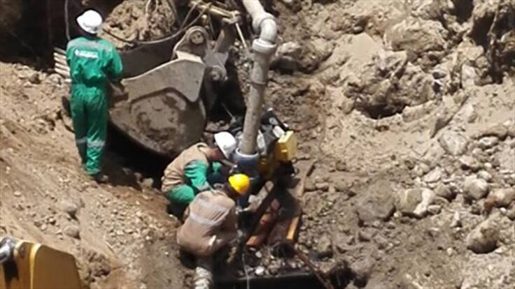 Rescatistas llegarían este miércoles a la zona de mineros atrapados