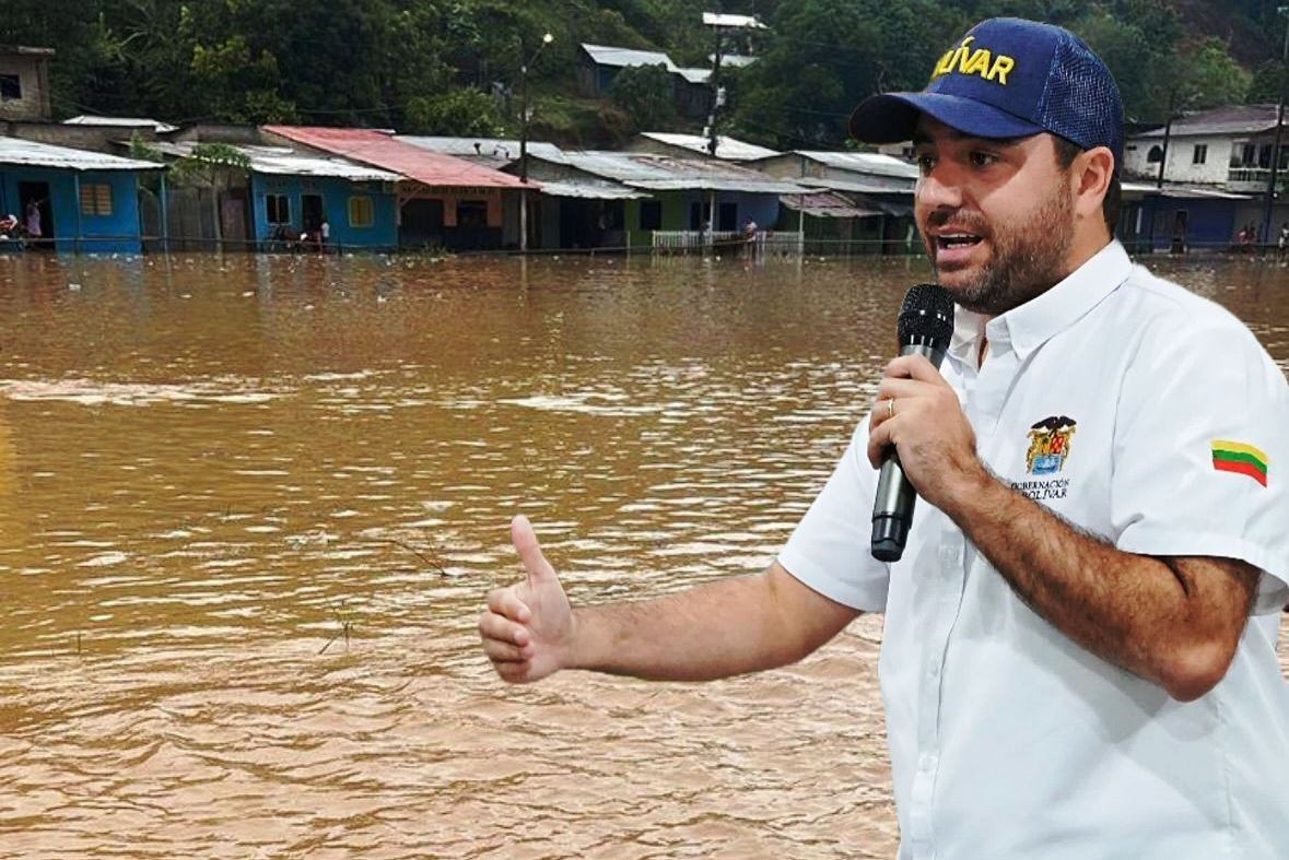 Yamil Arana creó grupo GAIES para atender emergencias por lluvias en el sur de Bolívar