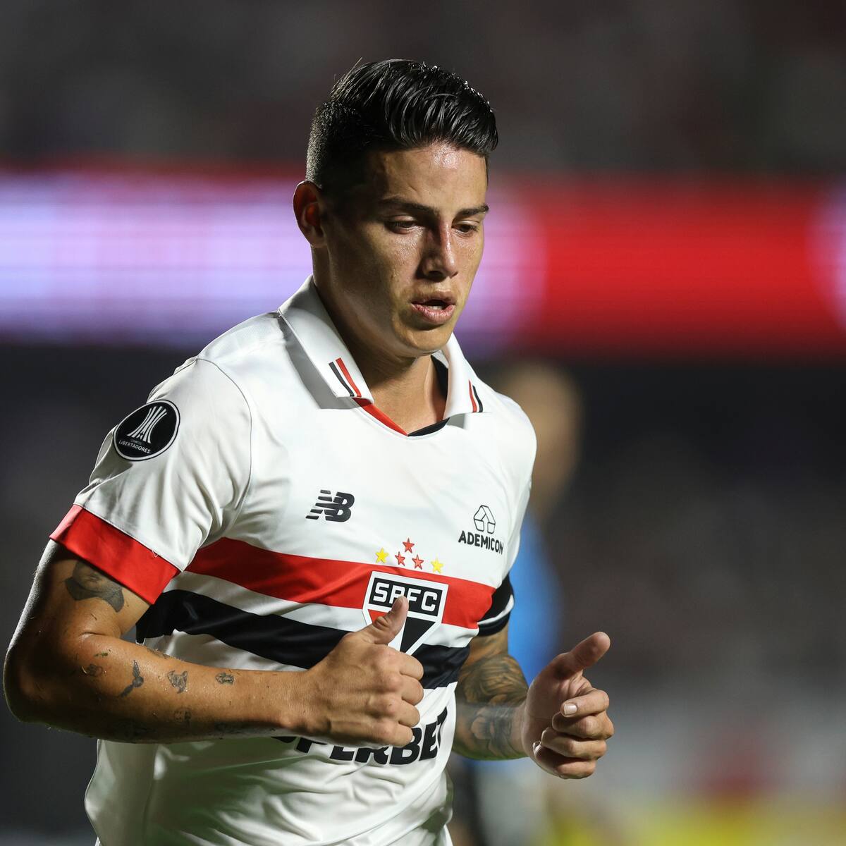 DT de Sao Paulo destacó compromiso de James Rodríguez antes de juego de Copa Libertadores