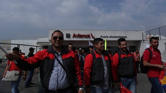 Avianca presenta demanda de ilegalidad del cese de actividades de los pilotos. Foto: Colprensa