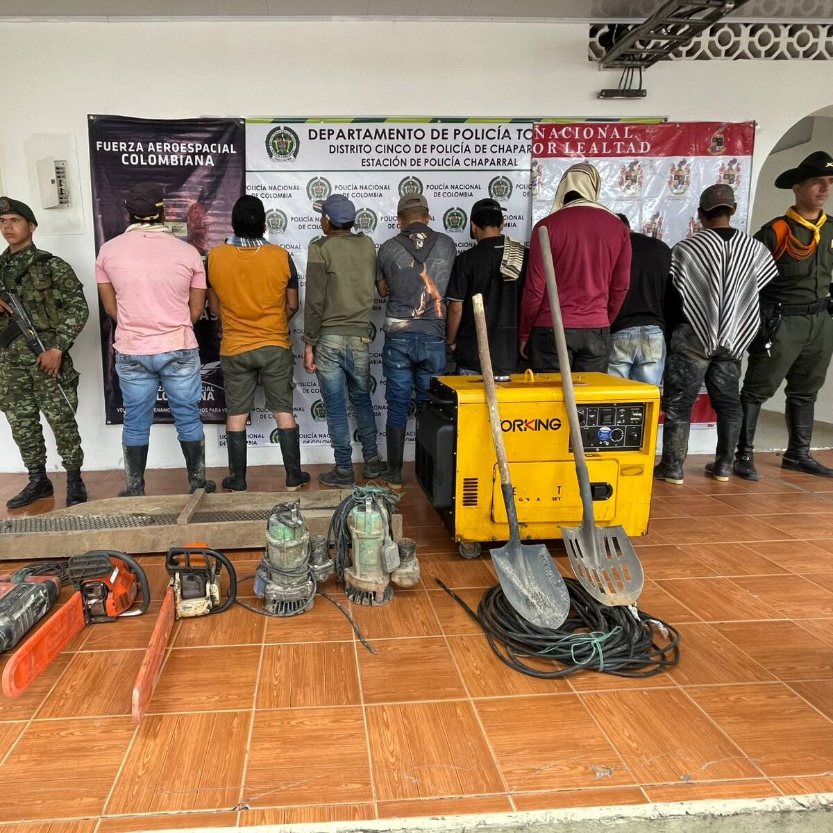 Golpe a la minería ilegal en Ataco, Tolima