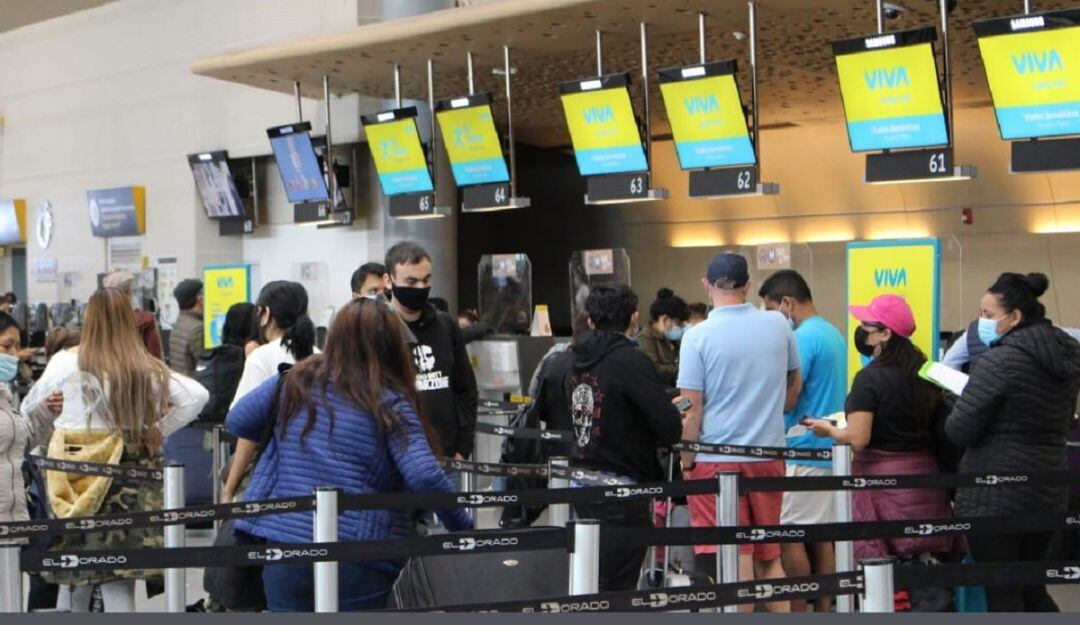 Movimiento de pasajeros 