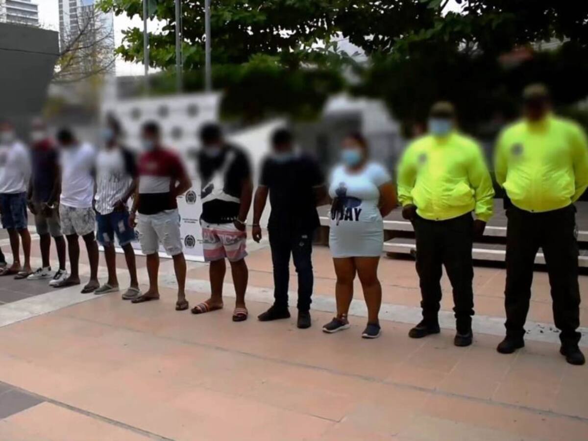 Judicializados 23 presuntos integrantes del Clan del Golfo en Cartagena