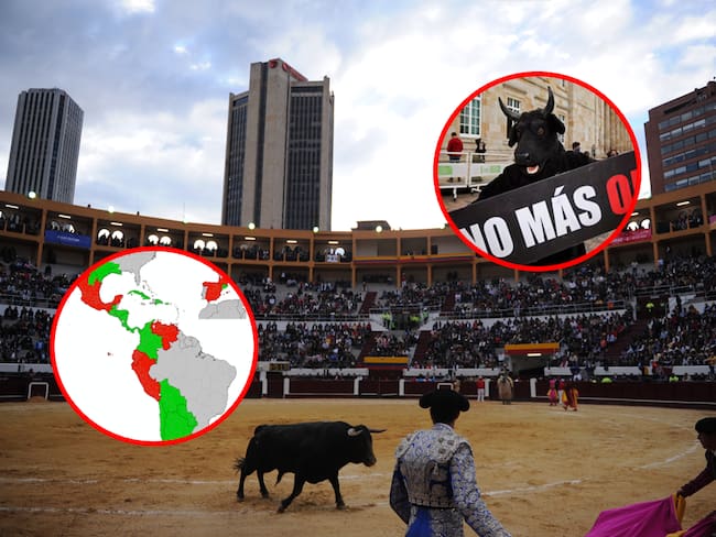 Imagen referencial sobre decisión del Congreso colombiano para prohibir a futuro las corridas de toros, y otros países que han tomado la misma vía legislativa. (Cortesía: Colprensa)