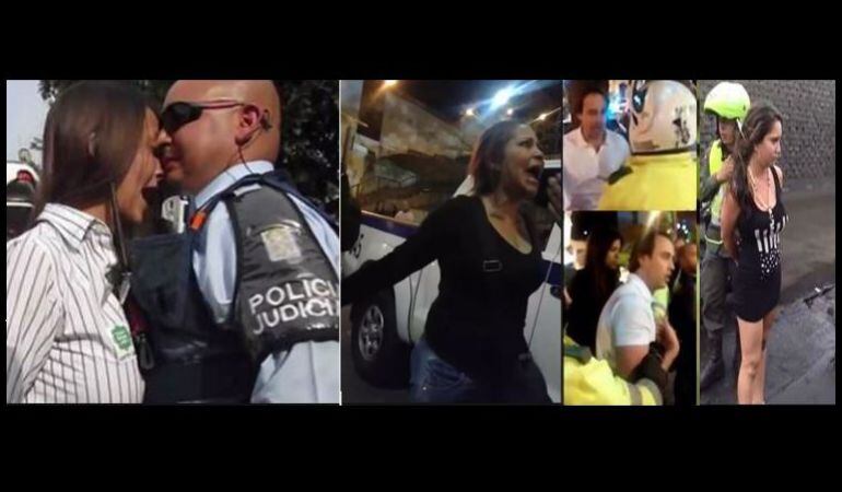 Agresiones contra funcionarios públicos.