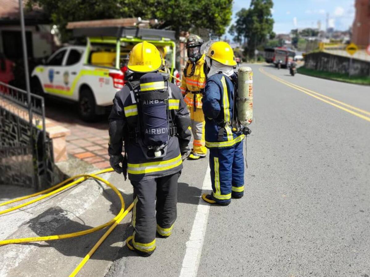 Incendio en un hotel de Anserma, Caldas, solo dejó daños materiales