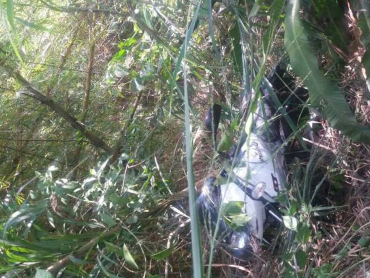 Motociclista murió en la autopista al parecer por exceso de velocidad
