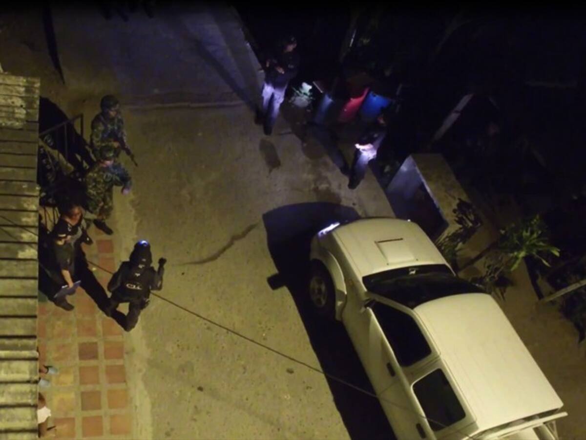 En video: el operativo de captura a 14 integrantes del grupo delictivo “Oficina Caribe"