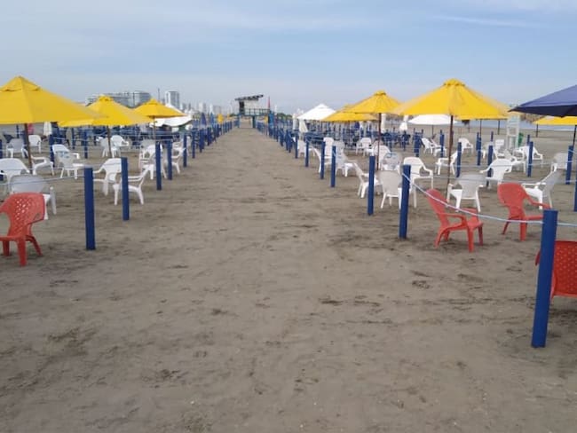 Este viernes reabren playas de Bocagrande en Cartagena