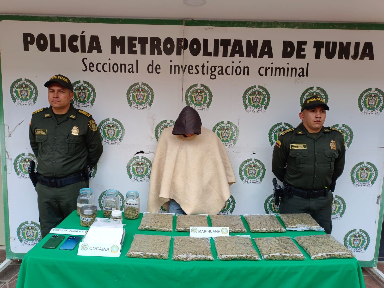 FOTO I POLICIA METROPOLITANA DE TUNJA