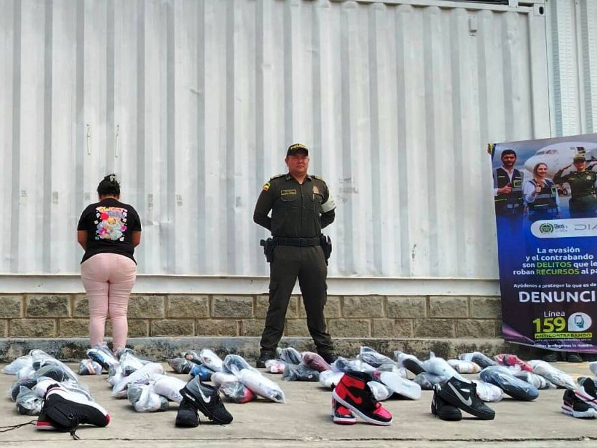Policía de Cartagena incautó mercancía ilegal avaluada en más de 100 millones de pesos