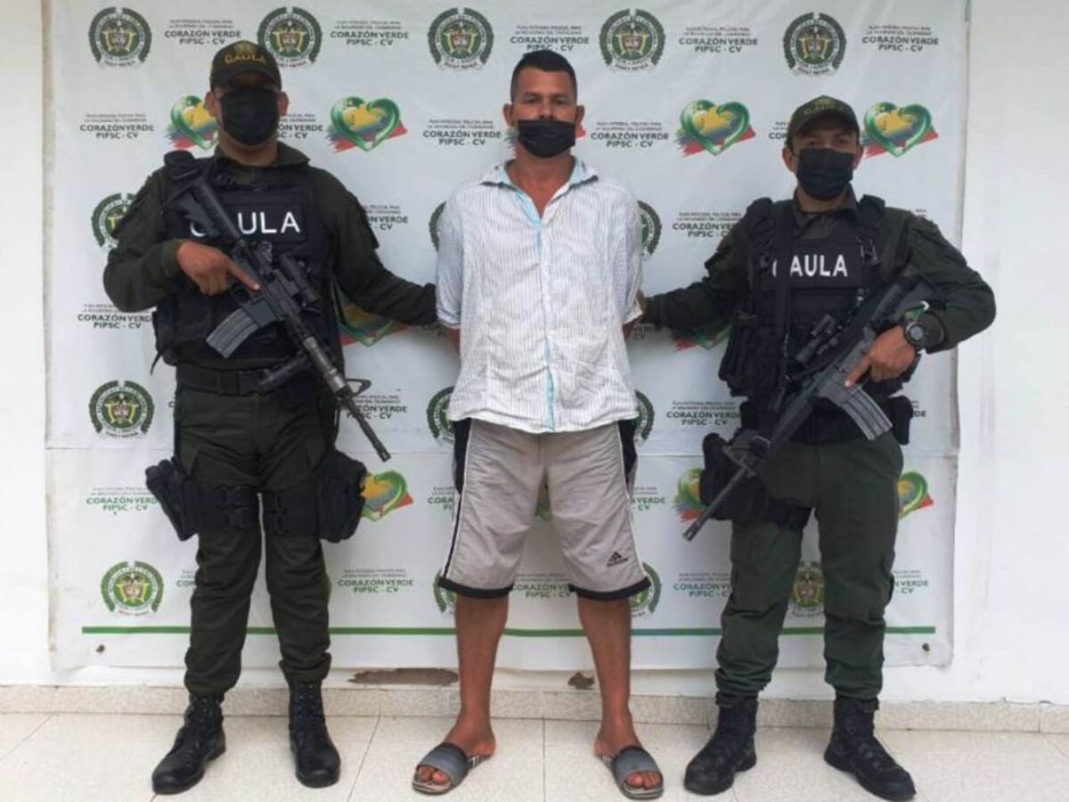 Cayó ‘Mierda Blanca’, señalado jefe de zona del Clan del Golfo en Bolívar