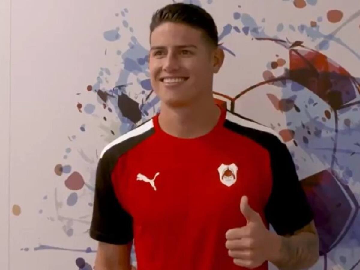 Video: así fueron los exámenes médicos realizados a James Rodríguez