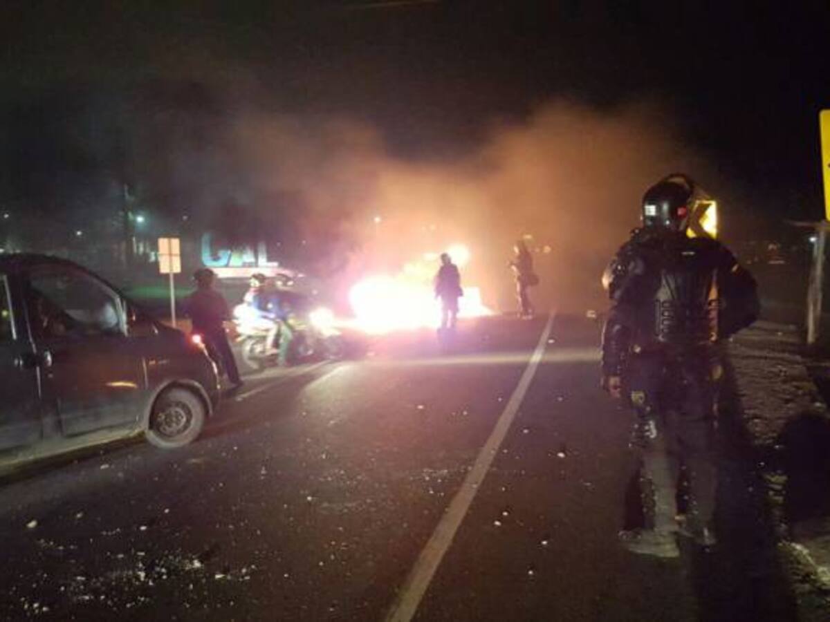 El caos se tomó a Barranquilla por bloqueos a causa de cortes de energía