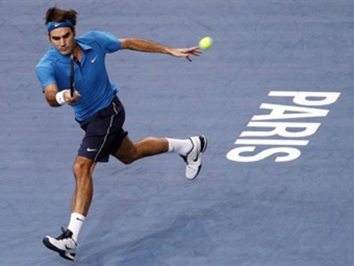 Federer y Tsonga a la final del París-Bercy