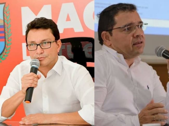 Contraloría Magdalena . Gobernador Carlos Caicedo y exalcalde Rafael Martínez