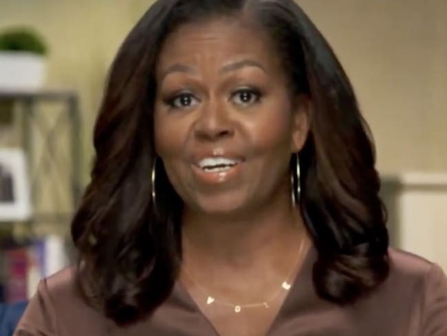 Michelle Obama califica a Trump como racista