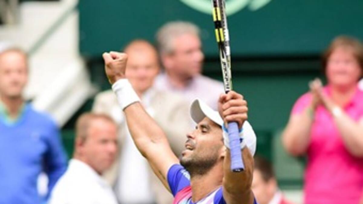 Alejandro Falla disputará el título del ATP de Halle ante Roger Federer