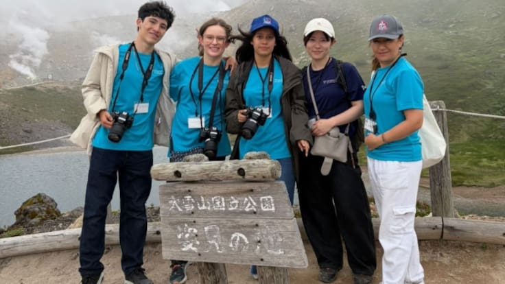 Jóvenes de Boyacá llevan el nombre de Colombia hasta Japón a través de la fotografía