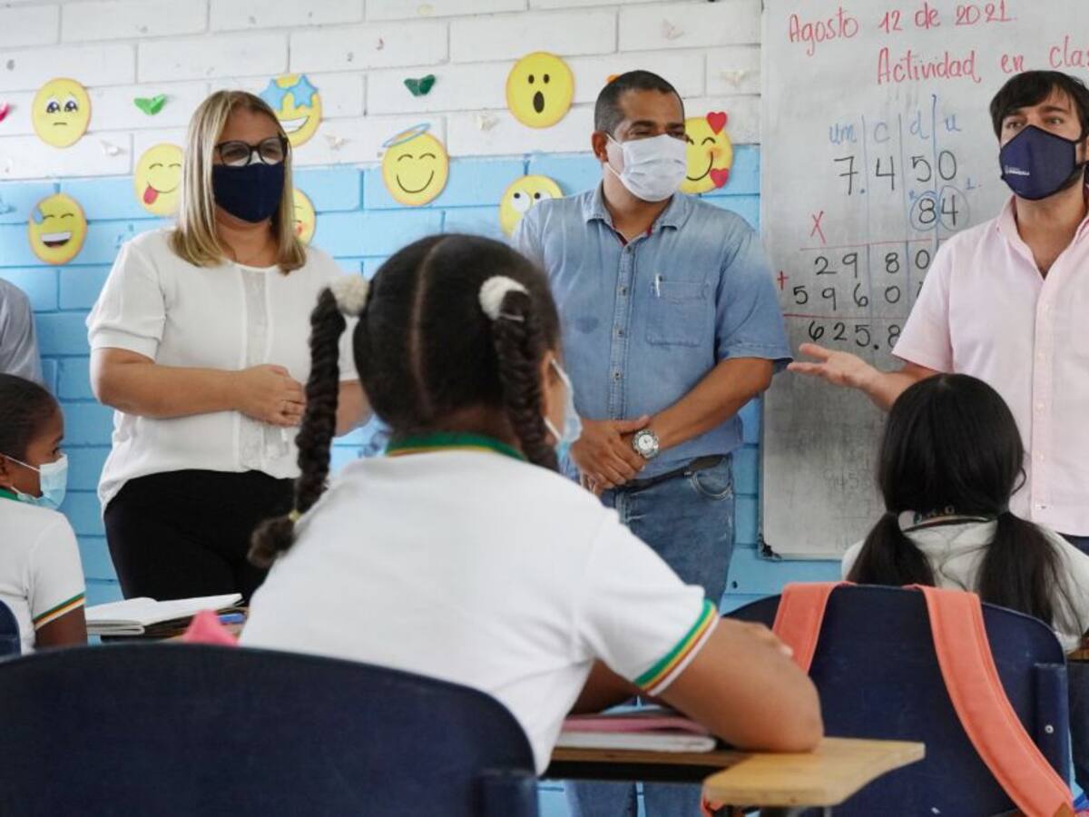 104 colegios de Barranquilla han retornado a la presencialidad
