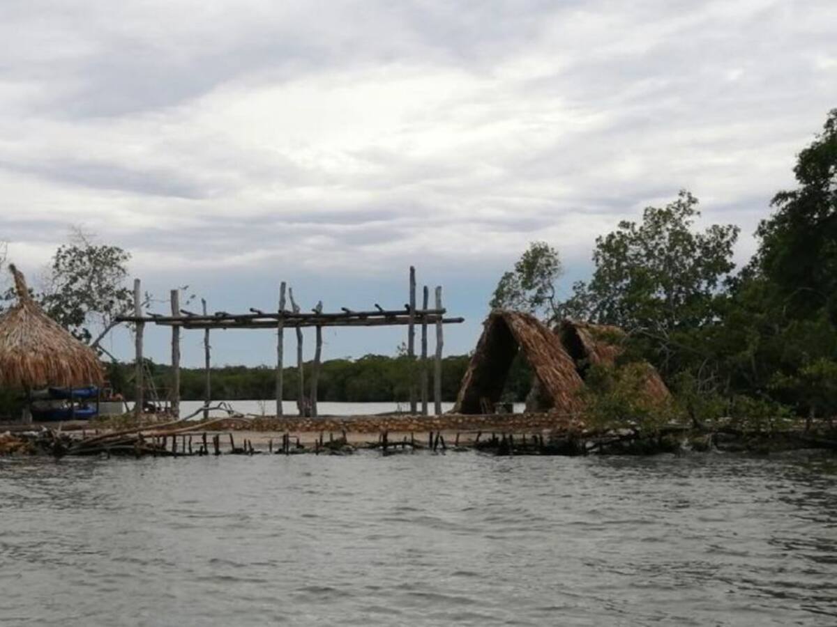 Dimar denuncia construcción sobre mangle en Punta Arena