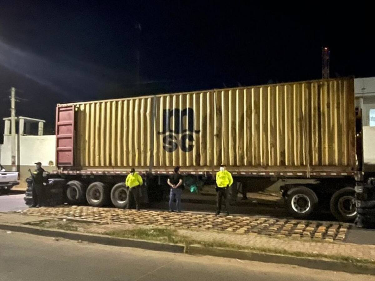 Incautan una tonelada de marihuana en La Guajira