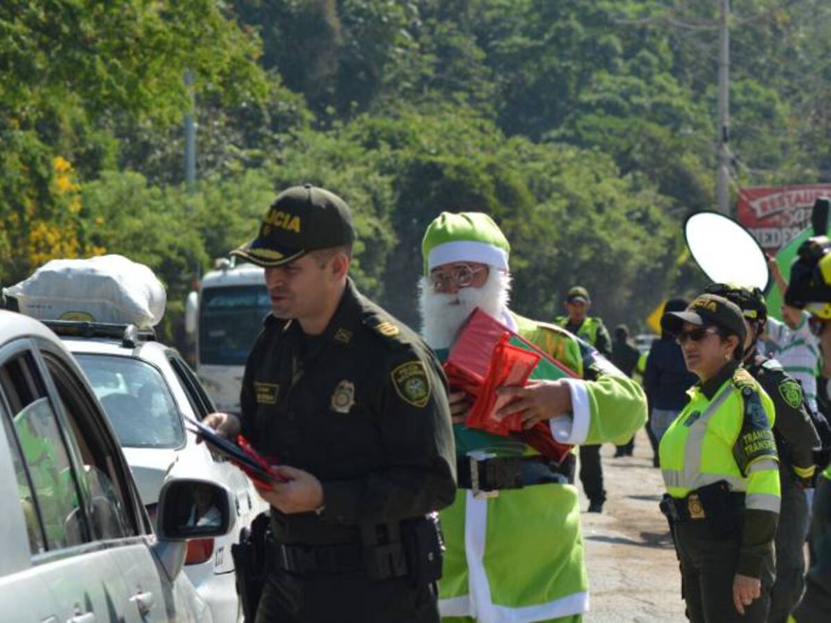 Papá Noel policía