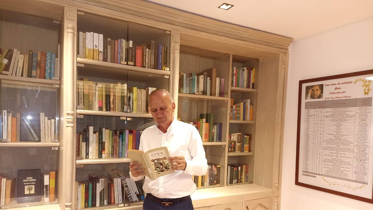 Jorge Iván Salazar y la colección de Cien Años de Soledad de Gabo