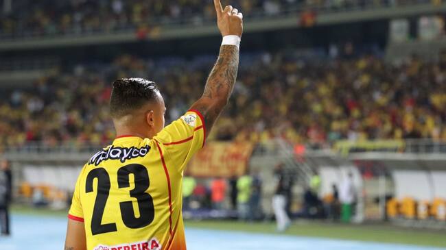 Leonardo Castro fue la gran figura en el triunfo del Pereira sobre el Junior.