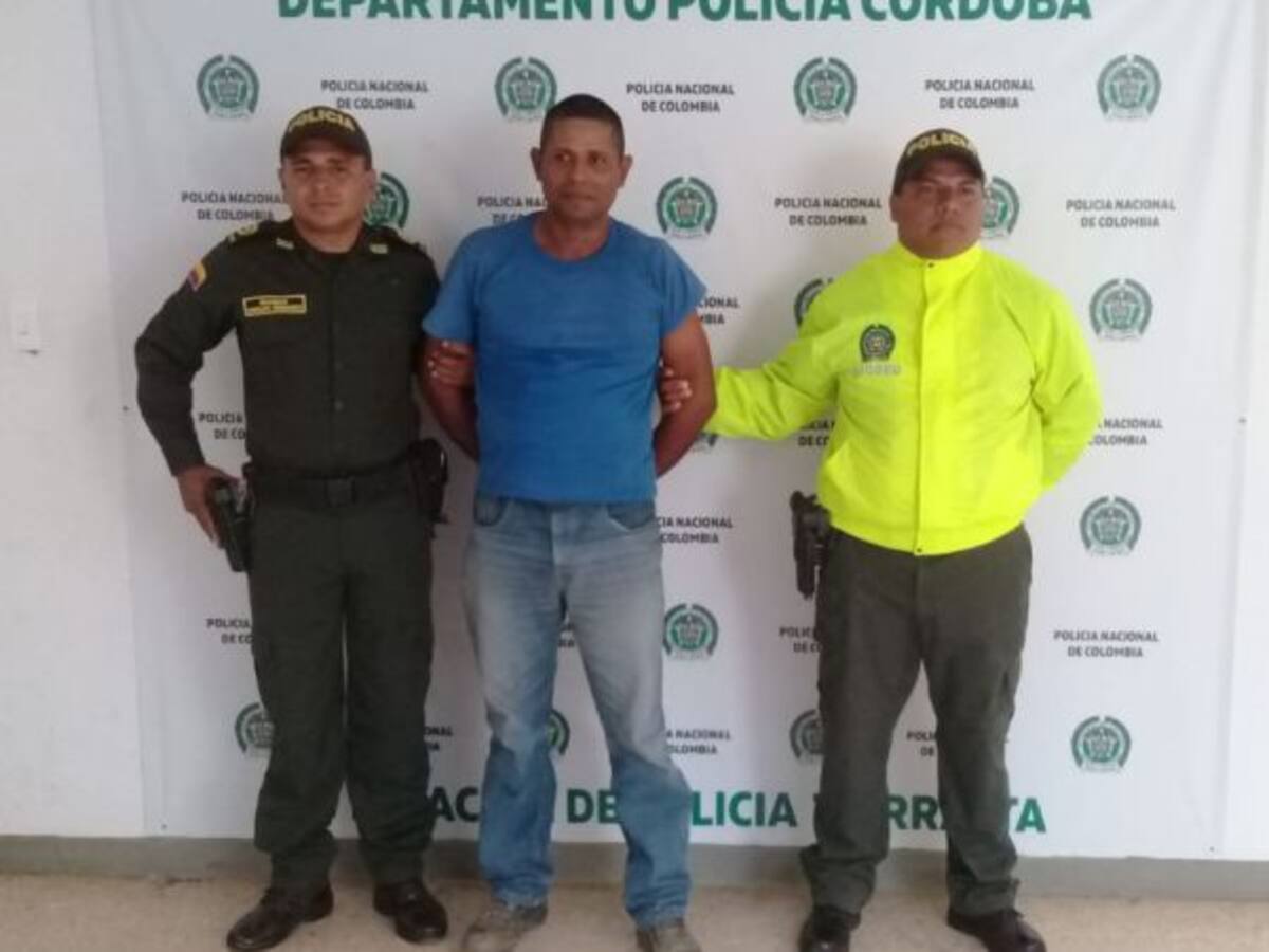 Capturan hombre en Tierralta, por acceso carnal abusivo a menor de edad